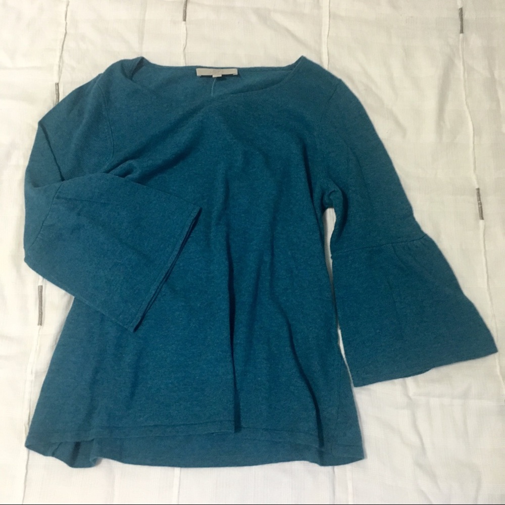 NWT LOFT | Trumpet Sleeve Sweater